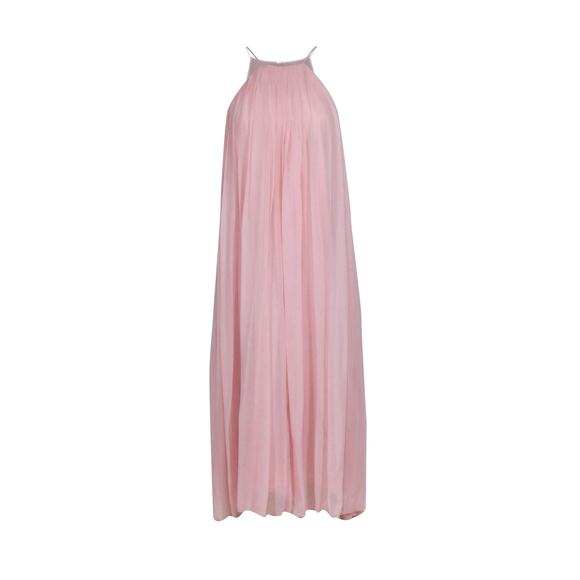 Tibi New York blush pink pleated dress maxi - Picture 1 of 10